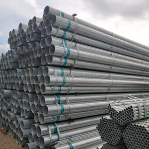 Factory Price And High Quality Gi Pipe Galvanized Steel Tube Price List 1.5 Inch Dn40 48.3mm
