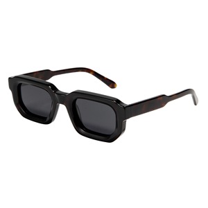 Gafas de Sol Retro con Marco Cuadrado, Lentes Polarizadas TAC Clásicas y Modernas, Marco Cuadrado Grueso de Acetato - Product Image 4
