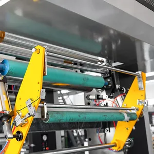 HTRP-250ES hanplas 1-10สีกระดาษ BOPP PVC PE ชุดเครื่องพิมพ์ชนิดผ้าพิมพ์