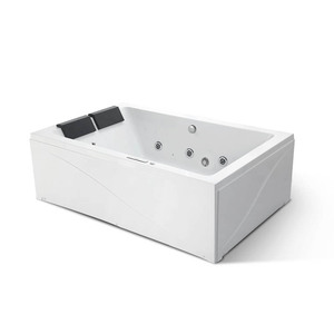 Bain à remous intérieur à jets <span class=keywords><strong>SPA</strong></span> pour <span class=keywords><strong>couple</strong></span>, baignoire 1,80 m, deux personnes, acrylique, <span class=keywords><strong>massage</strong></span> à air pour 2 personnes, garantie 5 ans, 5 ans - Product Image 1