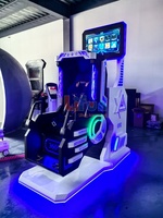 Simulateur de vol VR rotatif à 360 degrés LIFUN, cinéma virtuel avec casque Deepoon E3C pour centre de jeux d'arcade et centres commerciaux