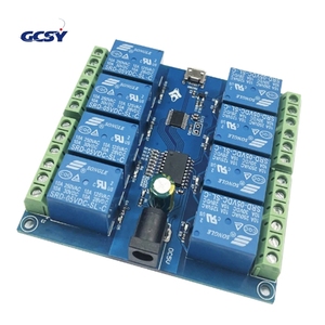<span class=keywords><strong>Lcus</strong></span> HID สวิตช์ควบคุมอัจฉริยะยูเอสบีคอมพิวเตอร์, โมดูลรีเลย์8ช่อง5โวลต์ - Product Image 2