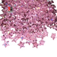 Zircone cubique CZ de qualité 3A, blanche, taille étoile européenne, pierre précieuse synthétique traitée thermiquement, en vrac, vente en gros, avec jeu de couleurs/effet de feu