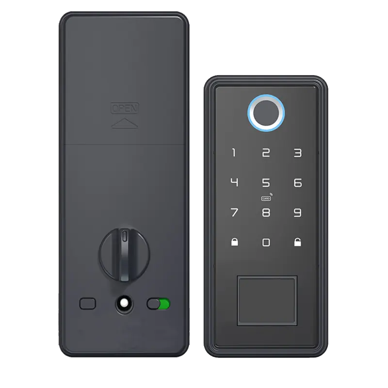 Электронный цифровой автоматический смарт-замок Eiysie, домашний ключ, электронный автоматический замок TT, биометрический отпечаток пальца, умный дверной замок