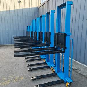 Chariot élévateur électrique portable, design compact et mini, pour le chargement de camions en entrepôt et la manutention de matériaux dans les petits espaces - Product Image 6