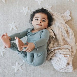 Grenouillère Personnalisable pour Nouveau-Né, Vêtement Bébé avec Fermeture Éclair, Combinaison Pyjama en Coton Bio et Bambou pour Garçon, Pyjama à Pieds avec Fermeture Éclair - Product Image 2