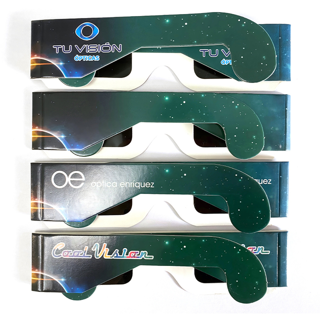 Wholesale ISO Certified Custom Paper Solar Eclipse Glasses for Safe Viewing