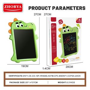 Tableta de Escritura LCD de Dibujos Animados Zhorya, Bloc de Notas Electrónico de 10 Pulgadas, Pizarra de Dibujo a Color para Niños - Product Image 6