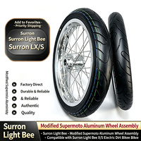 Jantes Supermoto en aluminium 7075 pour Surron Light Bee 70/90-17 90/80-17 17 pouces avant arrière CNC Accessoires de modification pour moto électrique