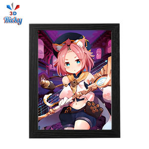 โปสเตอร์อนิเมะ 3 มิติ แบบกำหนดเอง พร้อมธีมการผจญภัยแฟนตาซี รับสั่งทำจำนวนมากสำหรับร้านค้าปลีกและกิจกรรมส่งเสริมการขาย - Product Image 1