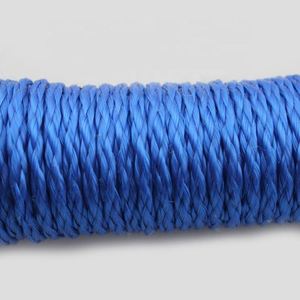 Corde tressée creuse en PP, fil de fixation multifonction, corde de ski en PE, ligne de traîne pour bateau à moteur, corde de surf, corde de remorquage pour wakeboard et luge - Product Image 3