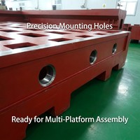Fraiseuse à portique à poutre transversale en fonte usinée robuste 80000 kg Henan Nouveau design Personnalisé Yogie Certificat ISO