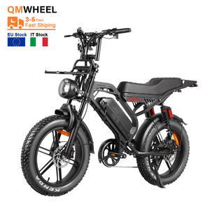 QMWHEEL Italia en Stock Bici Eléctrica S20 Pro Bicicleta Eléctrica de Montaña (MTB) Urbana con Neumáticos Anchos Todoterreno - Product Image 1