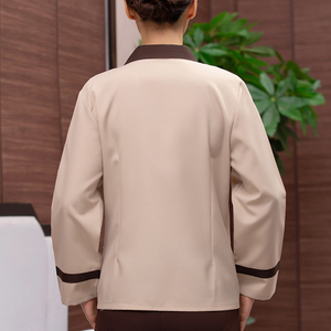 Vêtements de nettoyage pour hôtels, personnel de nettoyage à manches longues, vêtements d'automne et d'hiver, uniformes de ménage, uniformes de nettoyage - Product Image 5