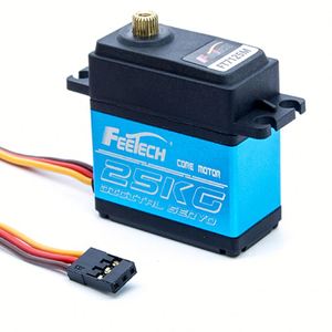 Servo Digital Impermeable Azul SG 25KG 35KG para Coche RC 1/10 1/8, Motor Sin Núcleo de Engranajes Metálicos de Alta Velocidad para Niños y Niñas, Plástico - Product Image 3