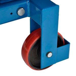 Plataforma de carro de elevación de mesa hidráulica manual para coche, tijera doble portátil de 2 toneladas, 1000kg - Product Image 4