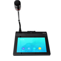 Station principale d'interphone vidéo IP, station principale vidéo bidirectionnelle en duplex intégral, écran tactile capacitif numérique HD couleur réelle de 7 pouces