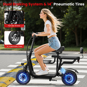 Scooter Eléctrico Económico para Niños, 36V <span class=keywords><strong>3</strong></span>.6Ah 372W, Scooter Eléctrico Portátil - Product Image 5