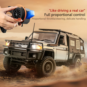MN82S Coche RC a Escala 1:12, Simulación del Modelo LC79, 2.4G 4WD, Listo para Usar, Coche de Carreras de Metal, Juguete para Interiores y Exteriores, Regalo para Niños y Adultos - Product Image 3