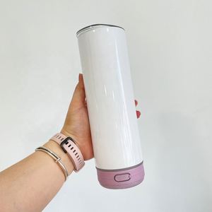 Smart Mix 5 Colors <b>Music</b> Cup 20Oz Glow in Dark Speaker Tumbler for Sublimation Heat Transfer Printing - Product Image 3