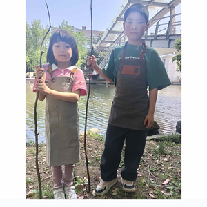 Tabliers personnalisables <span class=keywords><strong>pour</strong></span> enfants, garçons et filles, adaptés à l'utilisation en cuisine, à la <span class=keywords><strong>peinture</strong></span> artistique et aux smocks de calligraphie - Product Image 2