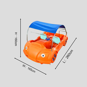CEYU Family Water Leisure Bateau à pédales hélice à vis <span class=keywords><strong>Rocket</strong></span> Amusement Ride Equipment for Kids Park for <span class=keywords><strong>Lake</strong></span> Sea Use - Product Image 2