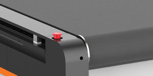 Découpeuse industrielle de bâche de PVC pour le coupeur extérieur de structure de membrane d'alimentation automatique de structures - Product Image 5