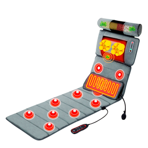 <span class=keywords><strong>Matelas</strong></span> <span class=keywords><strong>de</strong></span> massage chauffant électrique VCT-FE8306 avec fonction Shiatsu et thérapie thermique pour soulager les douleurs au cou, au <span class=keywords><strong>dos</strong></span>, aux lombaires et aux jambes - Product Image 2