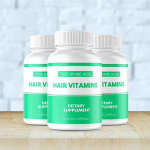 Cápsulas de Vitaminas para el Cabello de Alta Calidad para Adultos, Suplemento Dietético, Suplemento para el Cuidado de la Salud, Estimula el Crecimiento del Cabello, Etiqueta Personalizada, GMP, Recién Nacido - Product Image 1