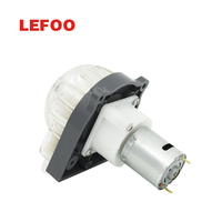 Bomba Peristáltica de Alta Precisión LEFOO para Monitoreo de Calidad del Agua, Bomba Dosificadora Resistente a la Corrosión, 12V/24V DC