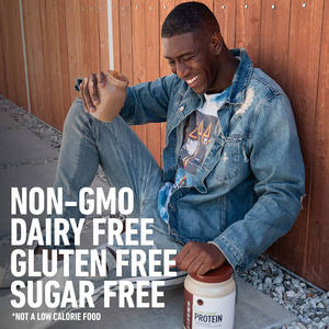 Proteína Vegetal en Polvo al por Mayor, Proteína de Arroz Integral Orgánica Cruda Vegana, Sabor Chocolate y Vainilla - Product Image 3