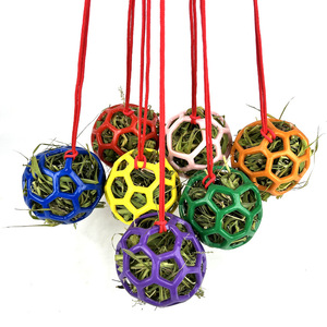 Moderna Bola de Silicona para Premios de Caballos, Comedero Colgante para Heno, para Equinos, Ponis y Cabras, Alivia el Estrés, Empaquetado en Cartón - Product Image 4