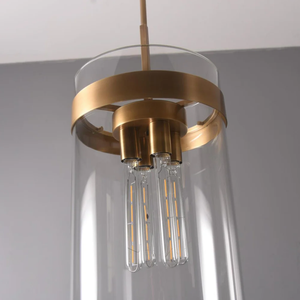 Lámpara Colgante/Lámpara de Araña/Luz Colgante Minimalista en Latón Antiguo Pulido a Mano para Sala de Estar, Isla de Cocina, 110V, en Oferta - Product Image 6