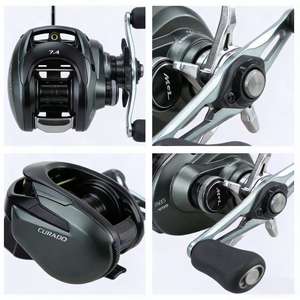 Carrete de Pesca <span class=keywords><strong>Shimano</strong></span> Estilo Japonés, Tamaño 150, Relación de Engranajes 7.4:1, Perfil Bajo, Lanzamiento Largo, para Señuelos - Product Image 4