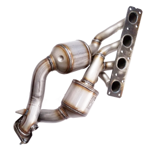 สารตั้งต้นเซรามิกสำหรับ BMW 320 E90 E60ท่อไอเสียรถยนต์แบบสามทางอัตราการไหลสูง - Product Image 1