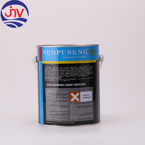Fournisseur chinois de seaux à peinture métalliques de 4L avec poignée en plastique, certifiés ROHS, intérieur non doublé, seaux élégants, barils - Product Image 3