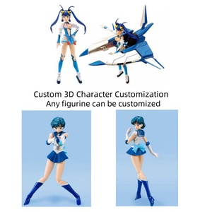 Forwell ODM <span class=keywords><strong>10</strong></span> <span class=keywords><strong>cm</strong></span> PVC modello militare congelato Anime ragazza nuova condizione <span class=keywords><strong>Action</strong></span> <span class=keywords><strong>Figure</strong></span> con scatola di colore di imballaggio per la collezione di giocattoli - Product Image 2