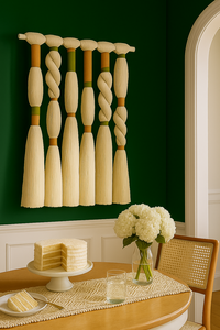 Arazzo in tessuto per casa e ufficio arazzi minimalisti in macramè Design Art Art decorazioni murali per la casa regalo per amanti del lusso - Product Image 4
