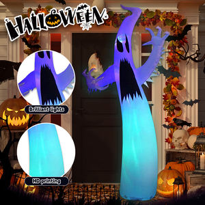 Vente chaude décorations d'halloween 2024 halloween gonflable extérieur fantôme halloween décor à la maison avec lumière LED - Product Image 5
