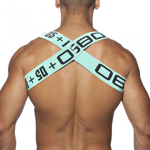 Bretelles à grande élasticité pour les poitrines généreuses. Tenue de soirée décontractée de style européen. Vêtements de sport. <span class=keywords><strong>Homme</strong></span> <span class=keywords><strong>sexy</strong></span> et <span class=keywords><strong>musclé</strong></span>. - Product Image 4