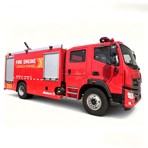 Camion de pompiers diesel 4x2 neuf avec pompe à eau haute pression et pompe à mousse pour la lutte contre les incendies, destiné aux brigades municipales - Product Image 1