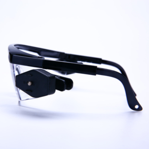 Gafas de protección ocular de policarbonato con marco transparente con cobertura envolvente Resistente a los arañazos y a los impactos - Product Image 3