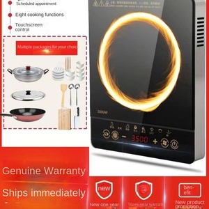 Placa de Inducción Portátil de Doble Quemador, 2 Zonas, Superficie de Acero Inoxidable, Panel Táctil de 24 Pulgadas, Uso Comercial - Product Image 3