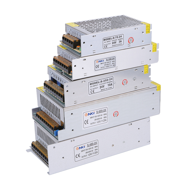 AC-DC 12V 5V 24V 36V 1A 2A 3A 5A 7.5A 10A 15A 20A 25A 30A Industrial Use Switching Power Supply
