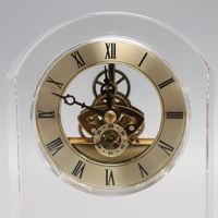Horloge murale moderne en cristal makka et horloge tour modèle souvenir