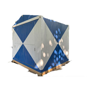 Maison en bois moderne avec toit en acier coloré, installation facile, solution garage et abri - Product Image 1