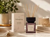 Coffret Cadeau de Diffuseurs à Bâtonnets Carrés 50ml 100ml 200ml en Verre, Ventes Flash, Diffuseurs Naturels de Luxe pour la Maison avec Bouchon Couronne