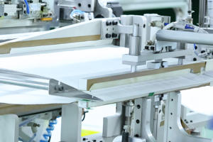 ماكينة خياطة أوتوماتيكية للمنسوجات الطبية ذات التصميم المعياري للفوط البطنية - Product Image 5