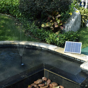 Pompe de fontaine solaire pour piscine extérieure paysagère avec batterie de secours extérieure sans fil pour aquarium de jardin écologique - Product Image 6