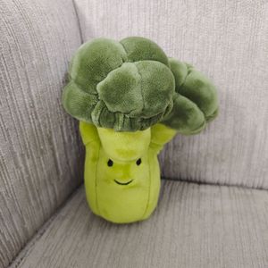 Nouvelle série de légumes : Adorables petits brocolis en peluche pour les <span class=keywords><strong>bros</strong></span>, jouet en éponge rembourré pour enfants, cadeau d'anniversaire - Product Image 2